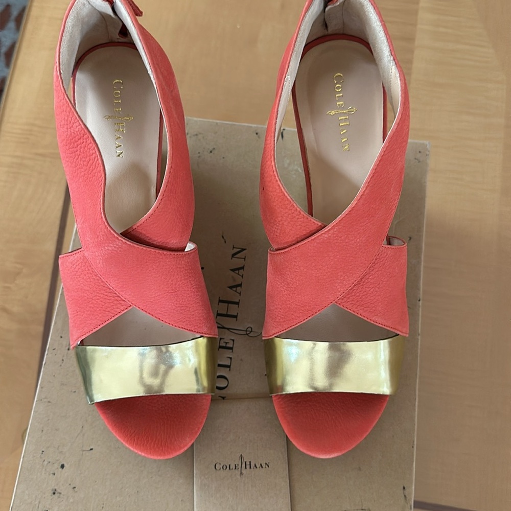 Cole Haan| Irving Cork Wedge Sandals